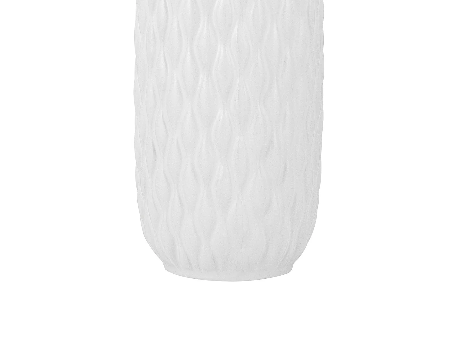 Vase décoratif EMAR Grès 31 cm Blanc