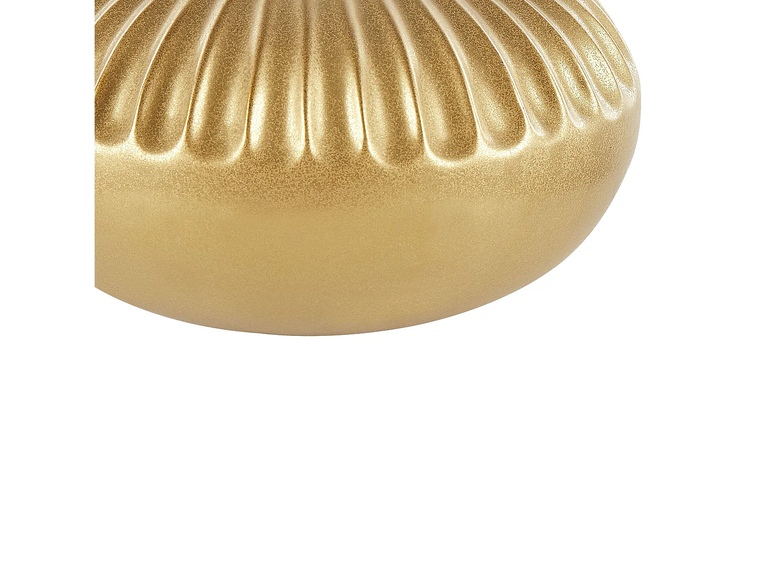 Vase décoratif CERCEI Grès 20 cm Doré