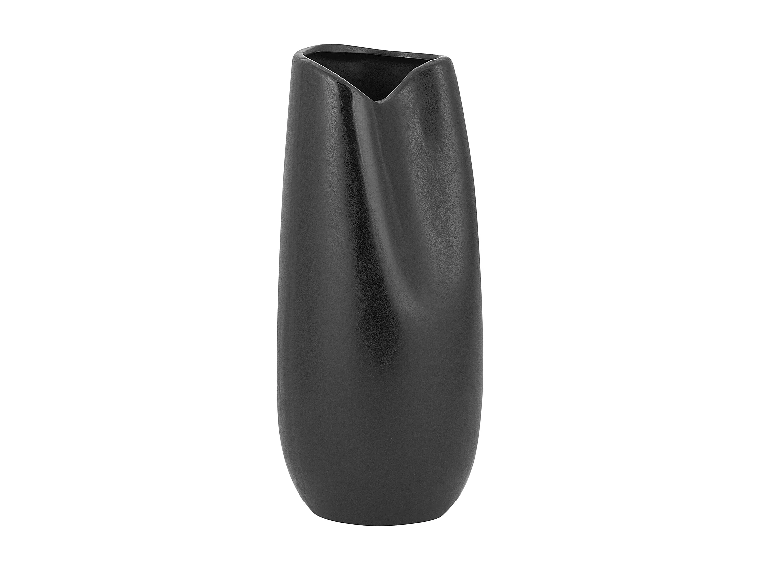 Extravagante und decorative Vase schwarz