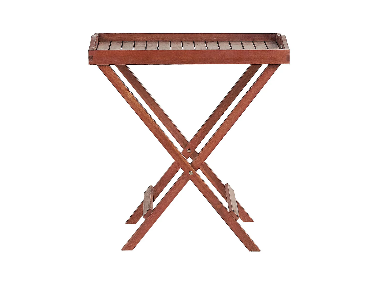 Table d'appoint pour le jardin TOSCANA Acacia Marron foncé