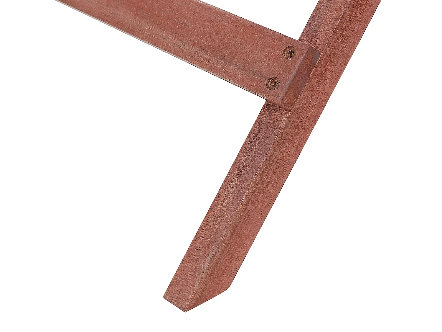 Outdoor Beistelltisch TOSCANA Akazienholz Dunkelbraun