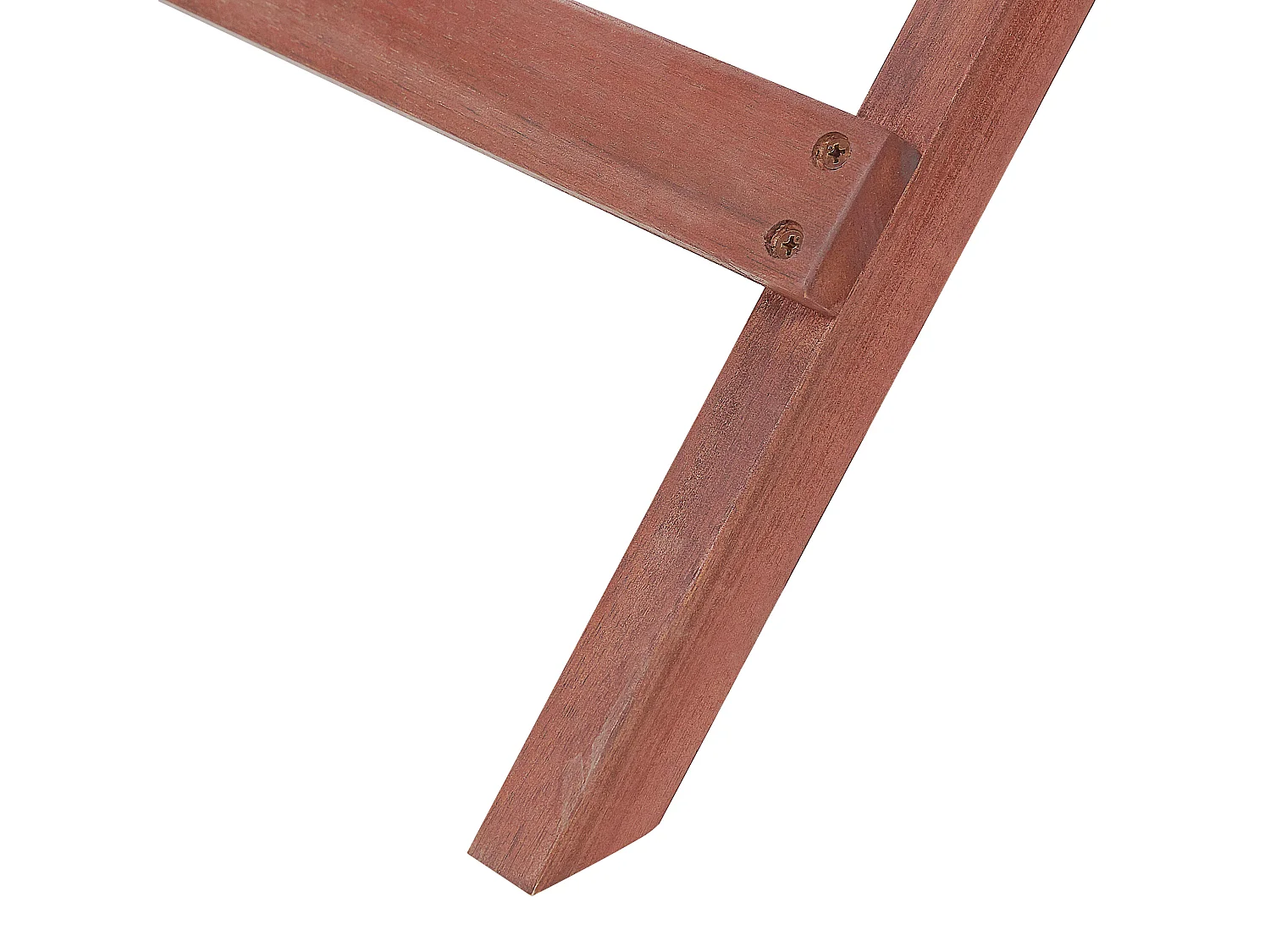 Mesa auxiliar de jardín TOSCANA Madera de acacia Marrón oscuro