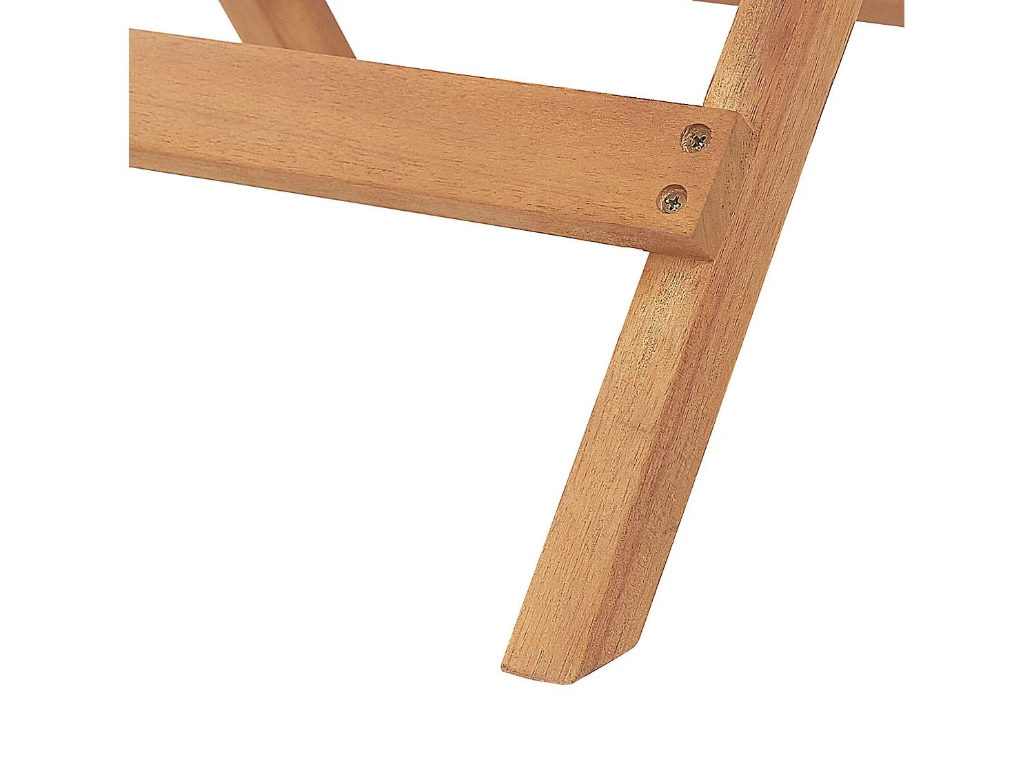 Mesa de apoio de jardim JAVA Madeira de acácia Castanho claro Dobrável