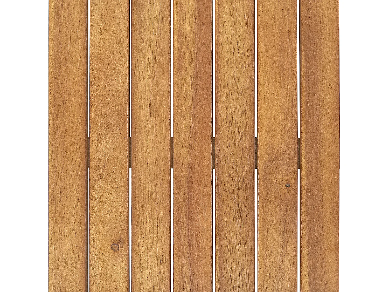 Mesa de apoio de jardim JAVA Madeira de acácia Castanho claro Dobrável