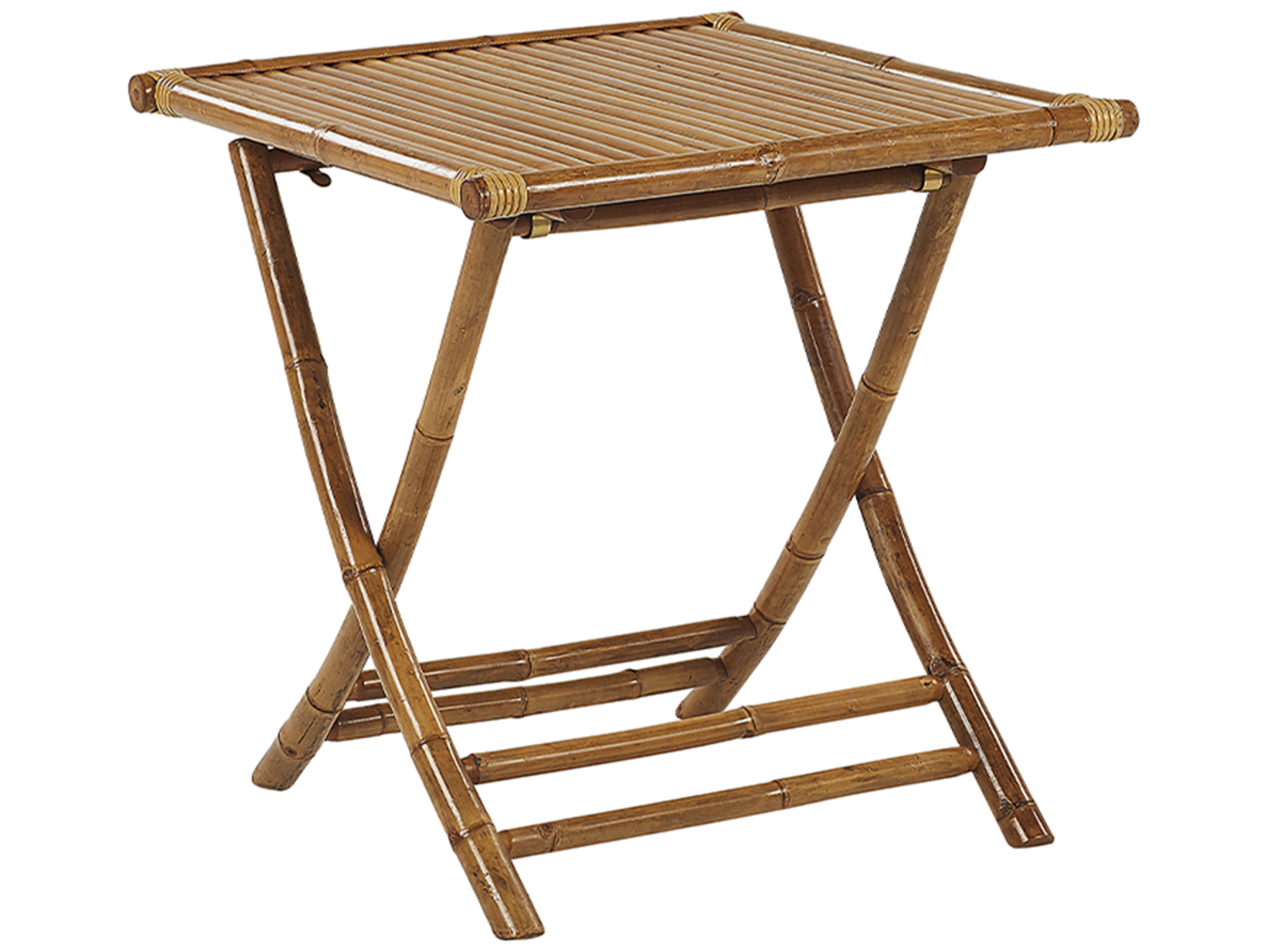 Table De Jardin En Bambou 70 X 70 Cm SPELLO