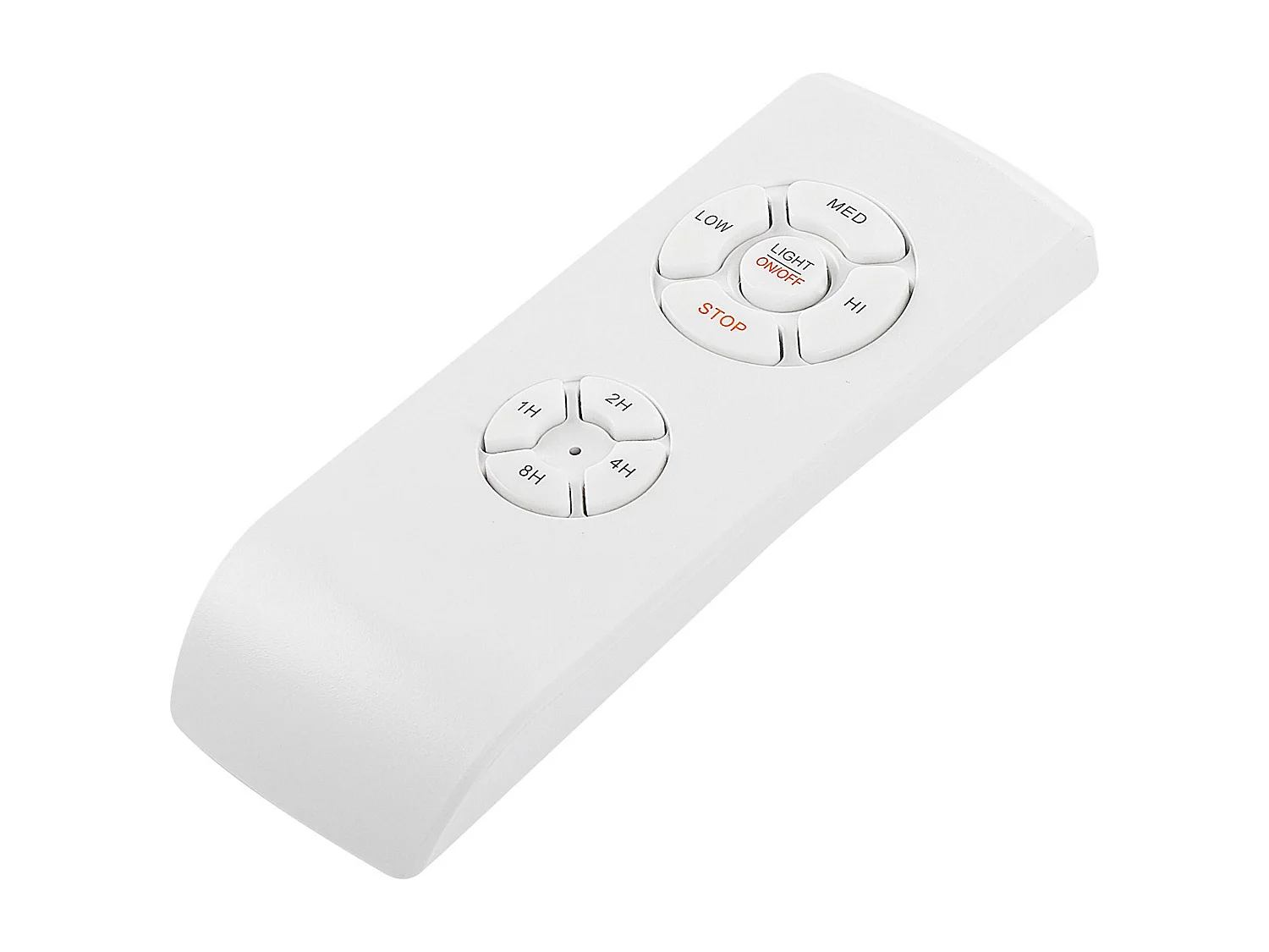 Ventilateur de plafond avec lampe HUAI Avec télécommande Argenté