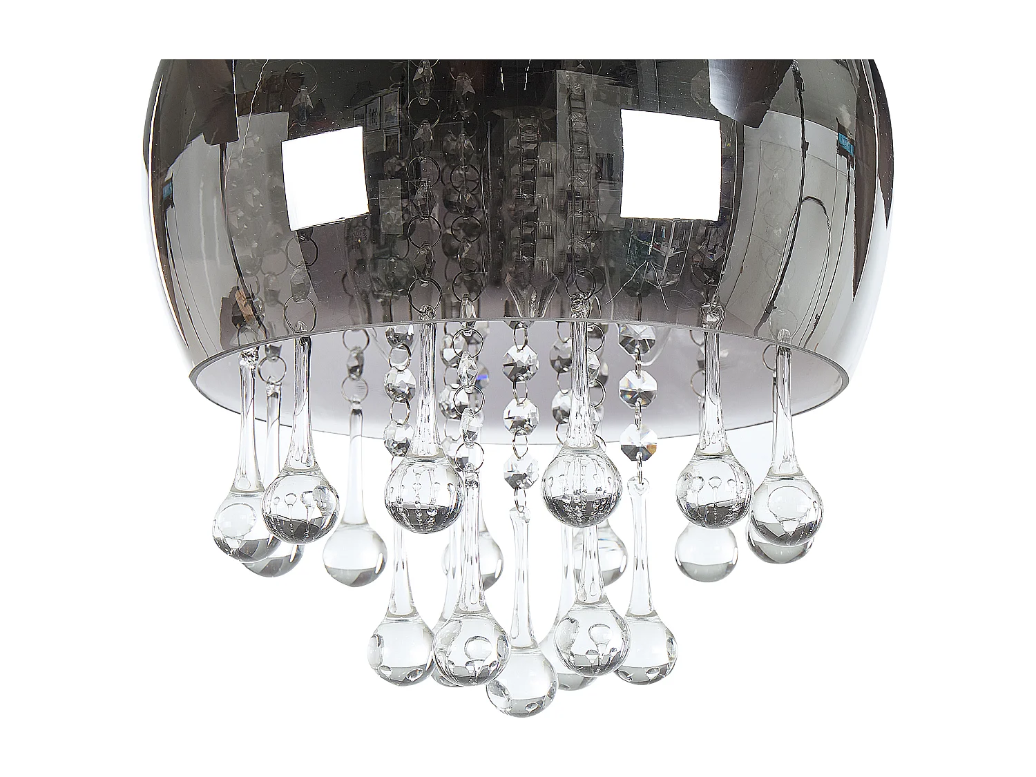 Ventilateur de plafond avec lampe noir et effet bois TOCANTIS