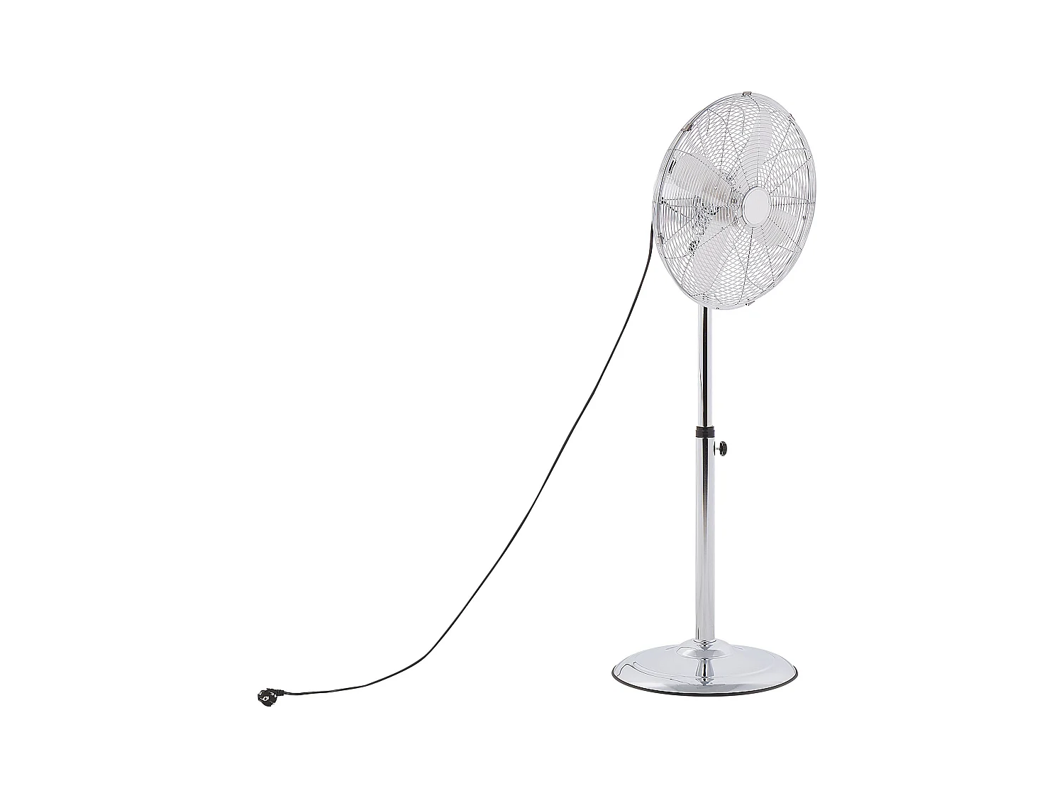 Ventilateur sur pied TRENT Argenté