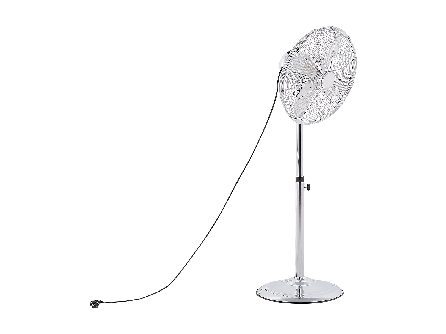 Ventilateur sur pied TRENT Argenté