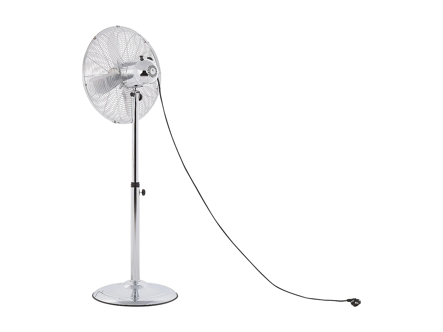 Ventilateur sur pied TRENT Argenté