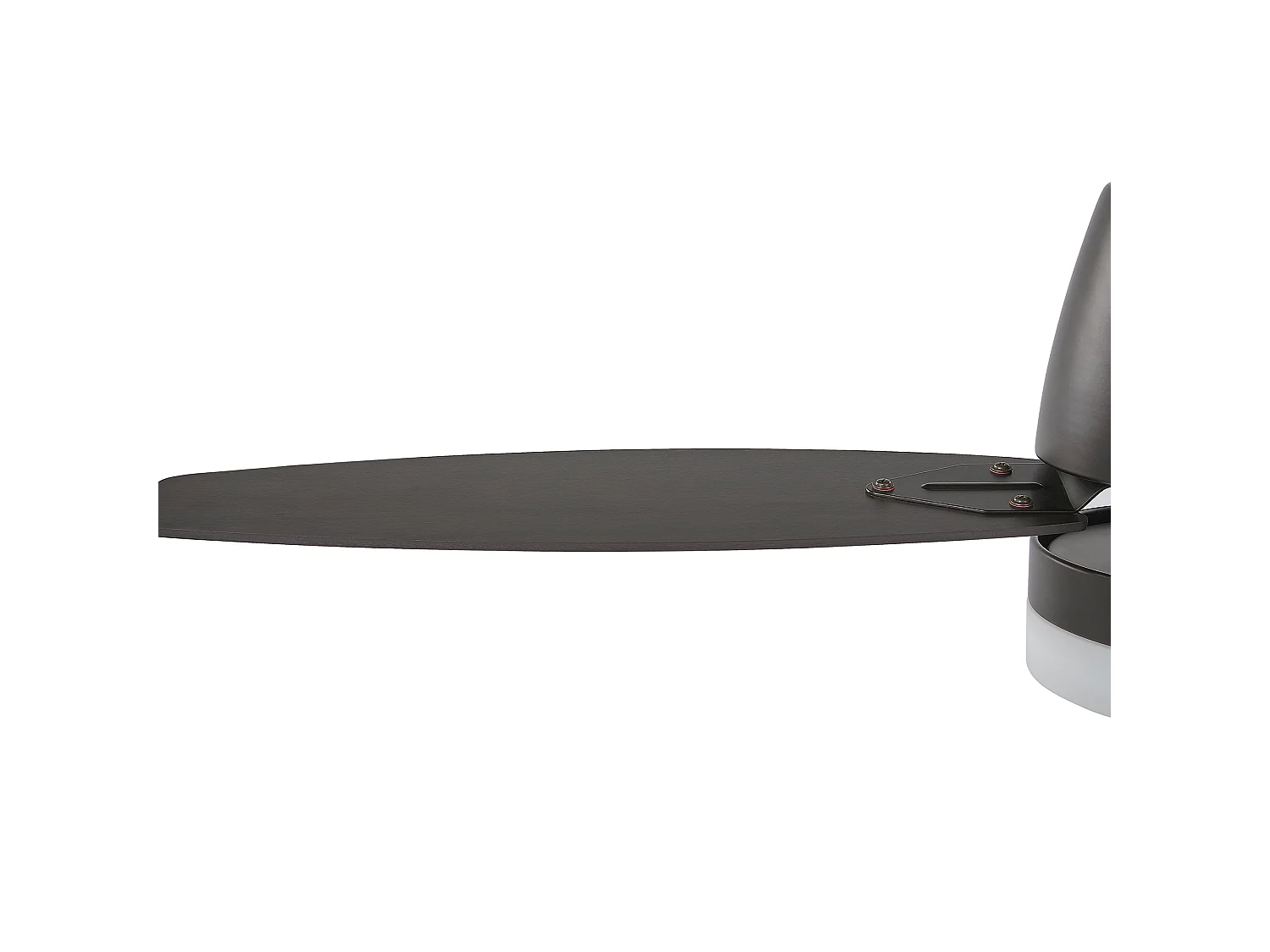 Ventilateur de plafond avec lampe MLAVA Avec télécommande LED Marron