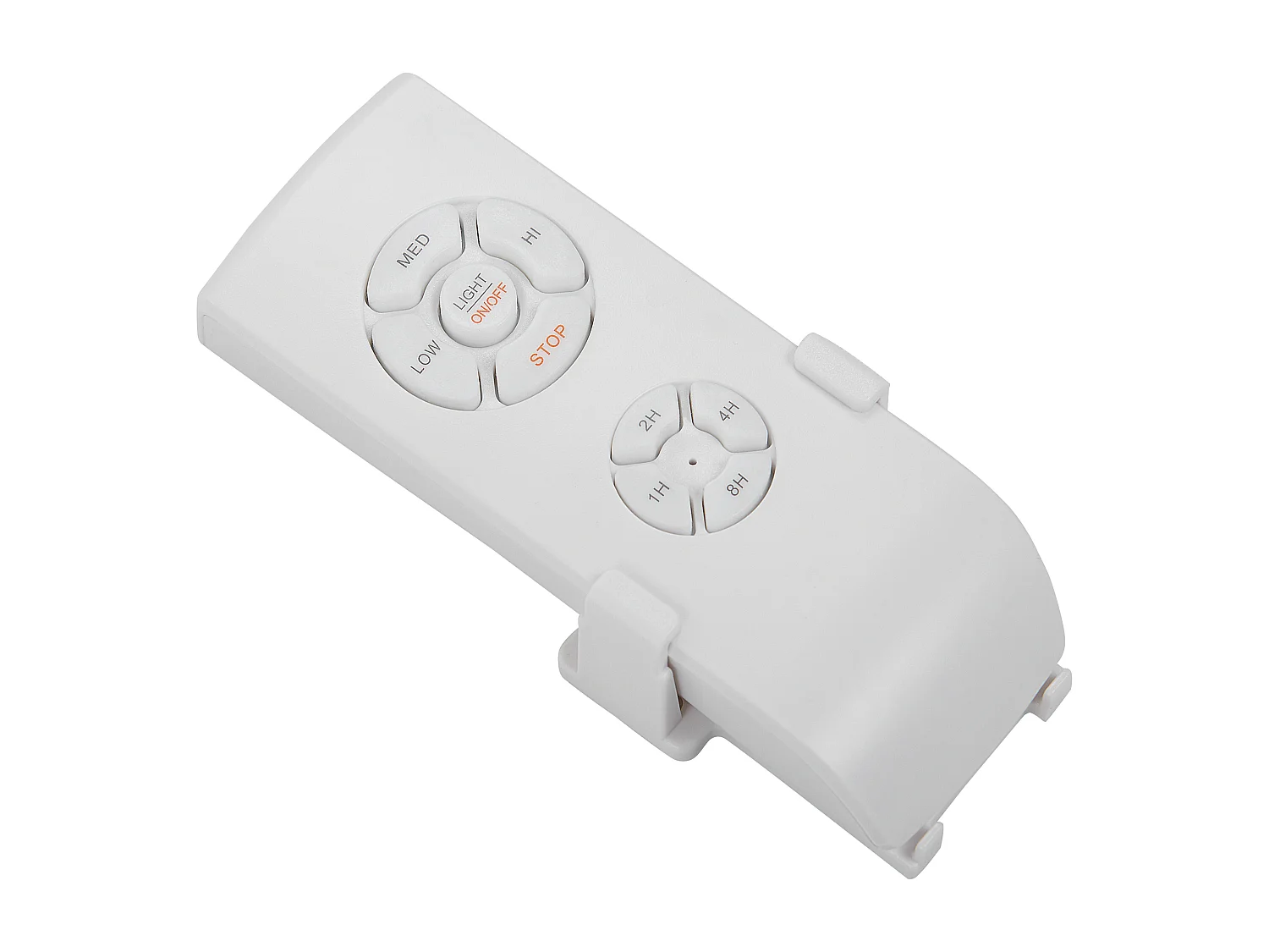 Ventilateur de plafond avec lampe IBAR Avec télécommande Transparent