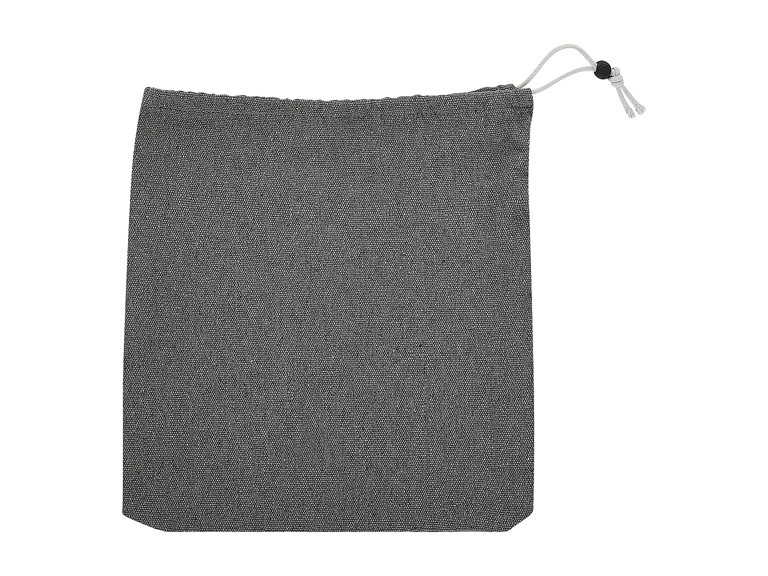 Romantische Hängematte grau Baumwolle und Polyester mit Fransen handgewebt Rocca