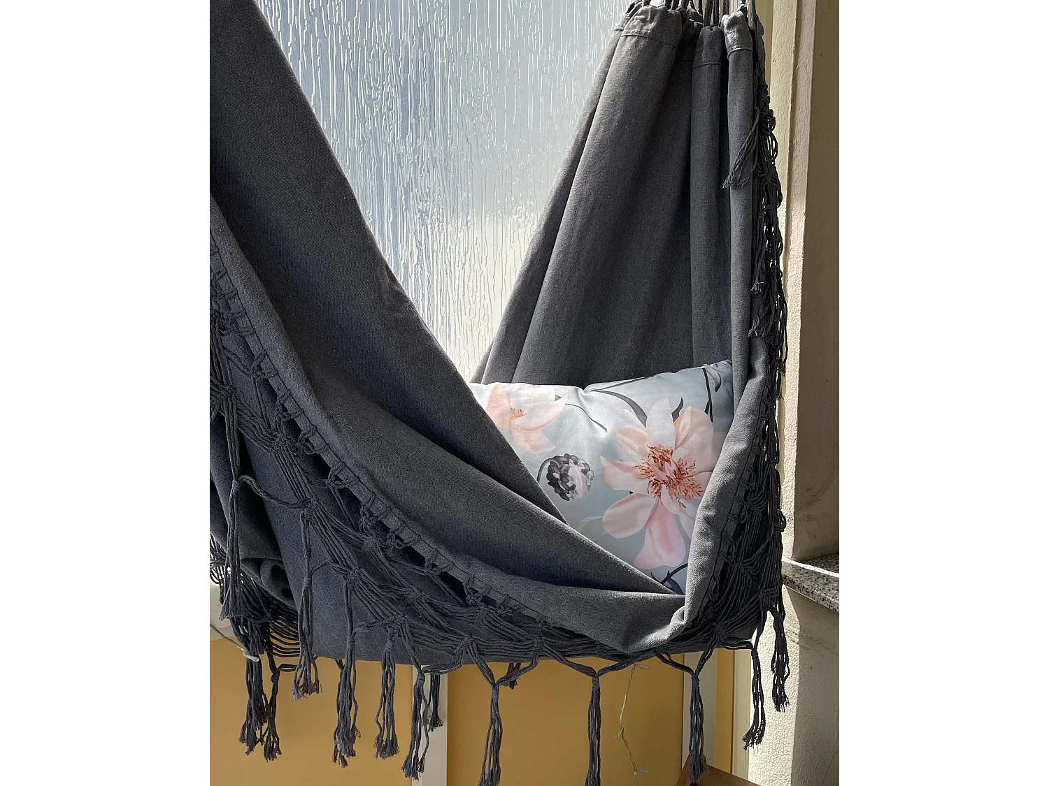 Hamac ROCCA Coton Gris clair
