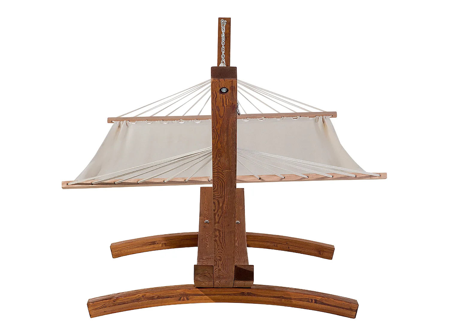 Cama de rede TREVISO Algodão Castanho