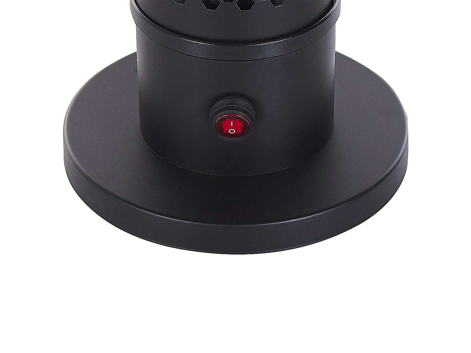 Estufa de infrarrojos de pie para exterior KRAKATOA 1000 W Negro