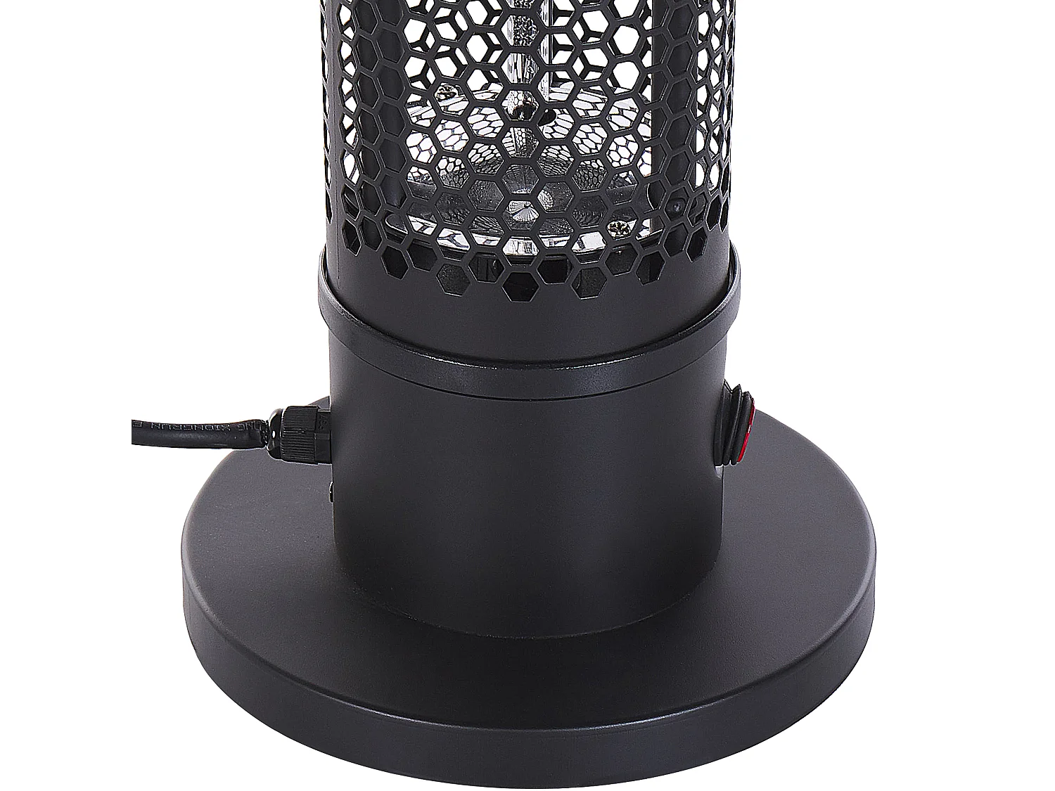 Riscaldatore a infrarossi da patio a piantana KRAKATOA 1000 W Nero