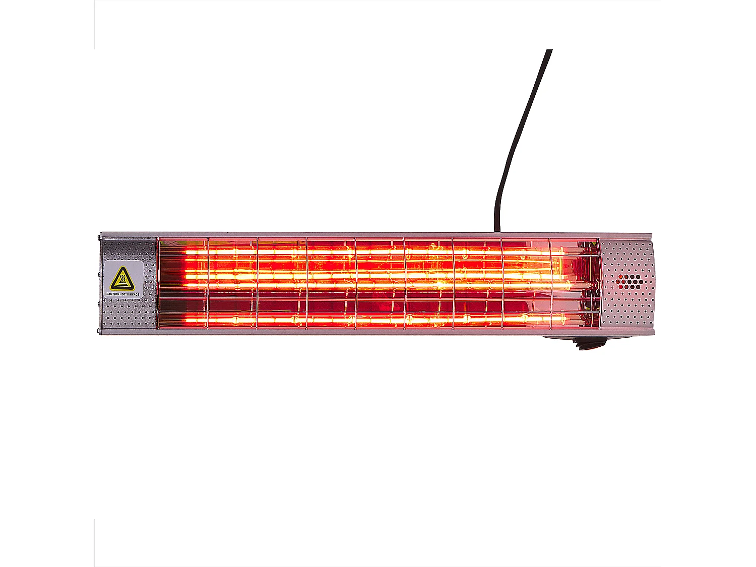 Chauffage de terrasse infrarouge mural BROMO 2000 W Argenté