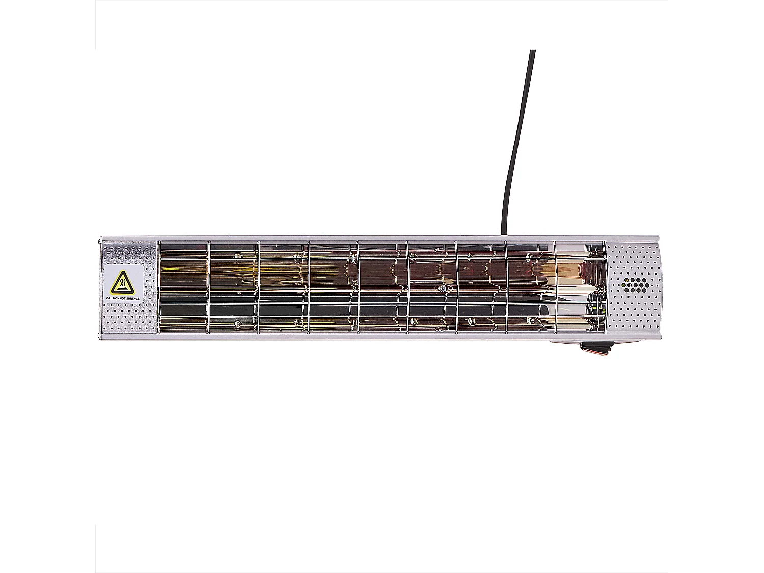 Chauffage de terrasse infrarouge mural BROMO 2000 W Argenté