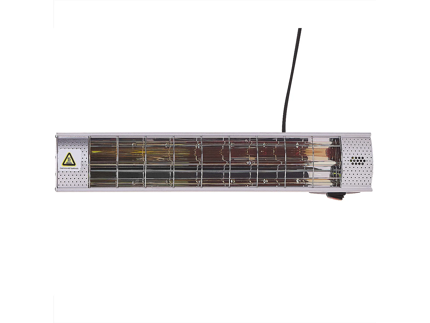 Chauffage de terrasse infrarouge mural BROMO 2000 W Argenté