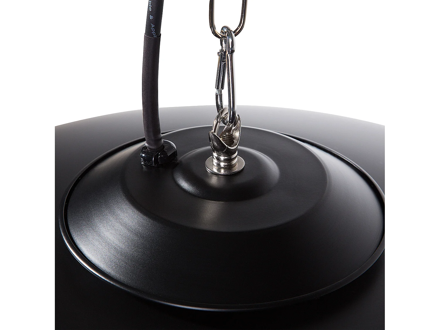 Chauffage de terrasse infrarouge suspendu KABA 1800 W Noir