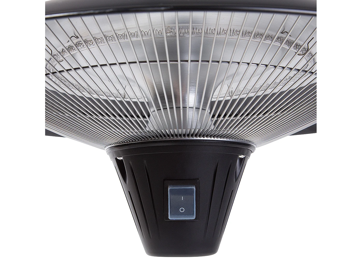 Chauffage de terrasse infrarouge suspendu KABA 1800 W Noir