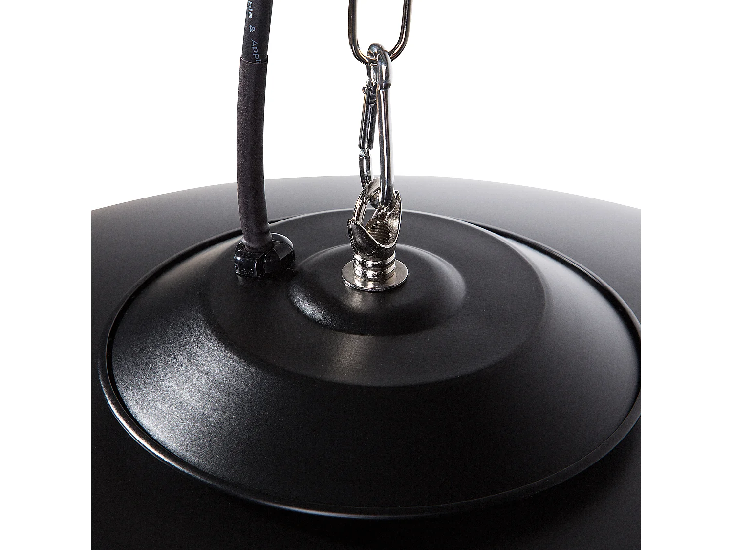 Chauffage de terrasse infrarouge suspendu KABA 1800 W Noir