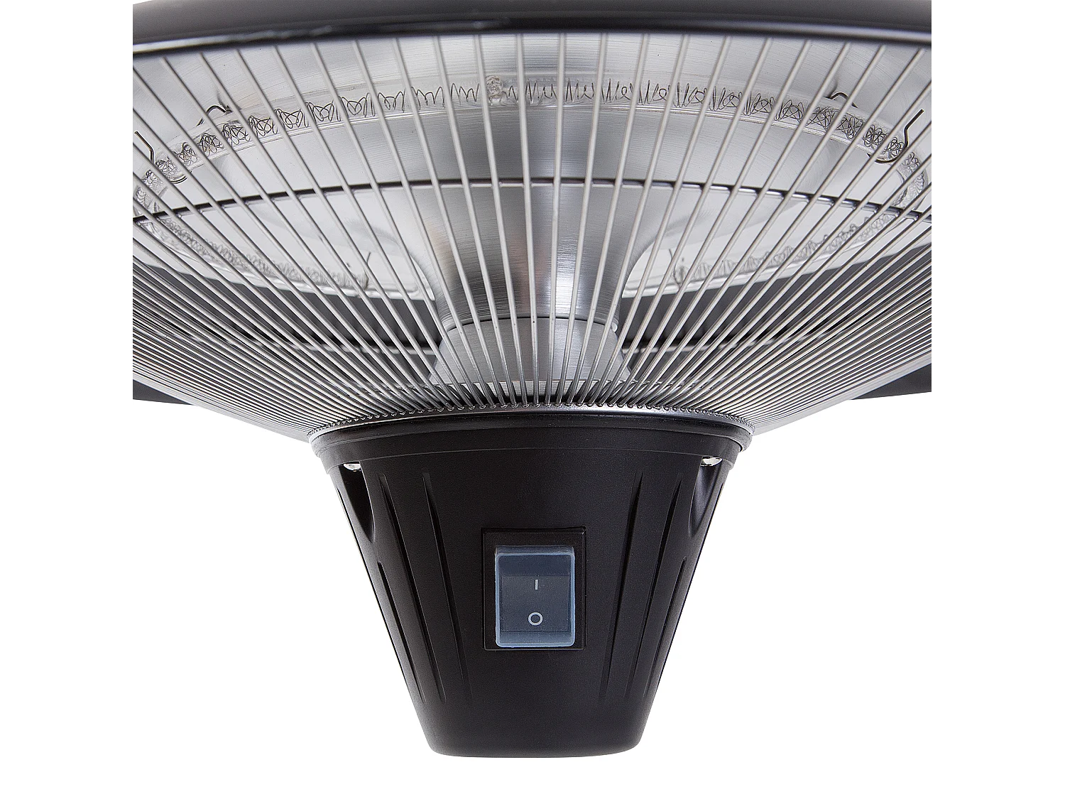 Chauffage de terrasse infrarouge suspendu KABA 1800 W Noir