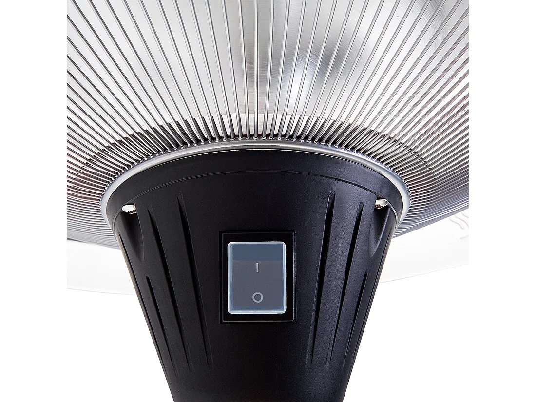 Chauffage de terrasse infrarouge suspendu KABA 1800 W Argenté