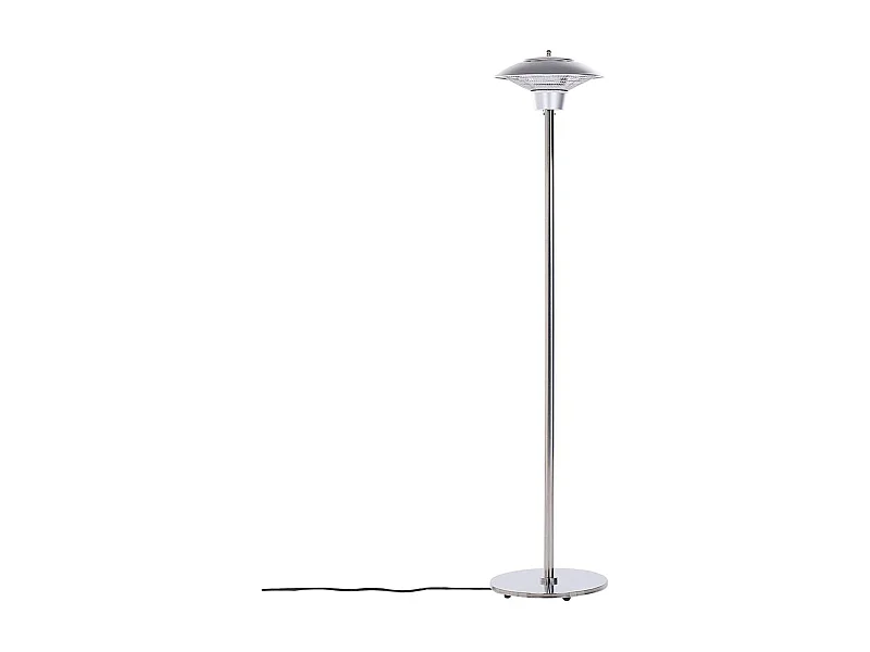 Chauffage de terrasse infrarouge autoportant ASKJA 1500 W Argenté