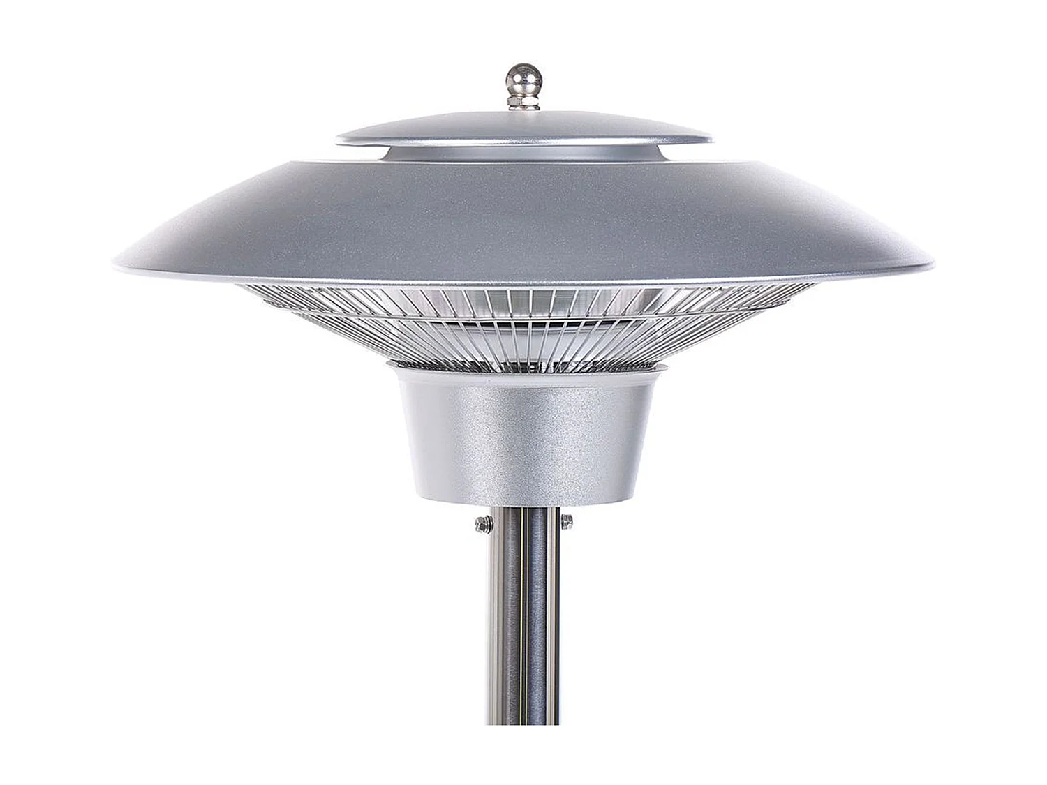 Chauffage de terrasse infrarouge autoportant ASKJA 1500 W Argenté