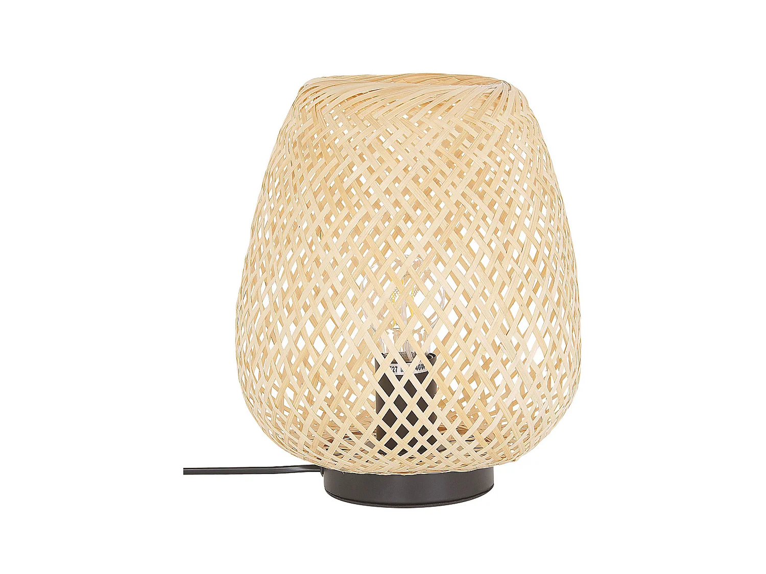 Lampe à poser BOMU Bambou Marron clair