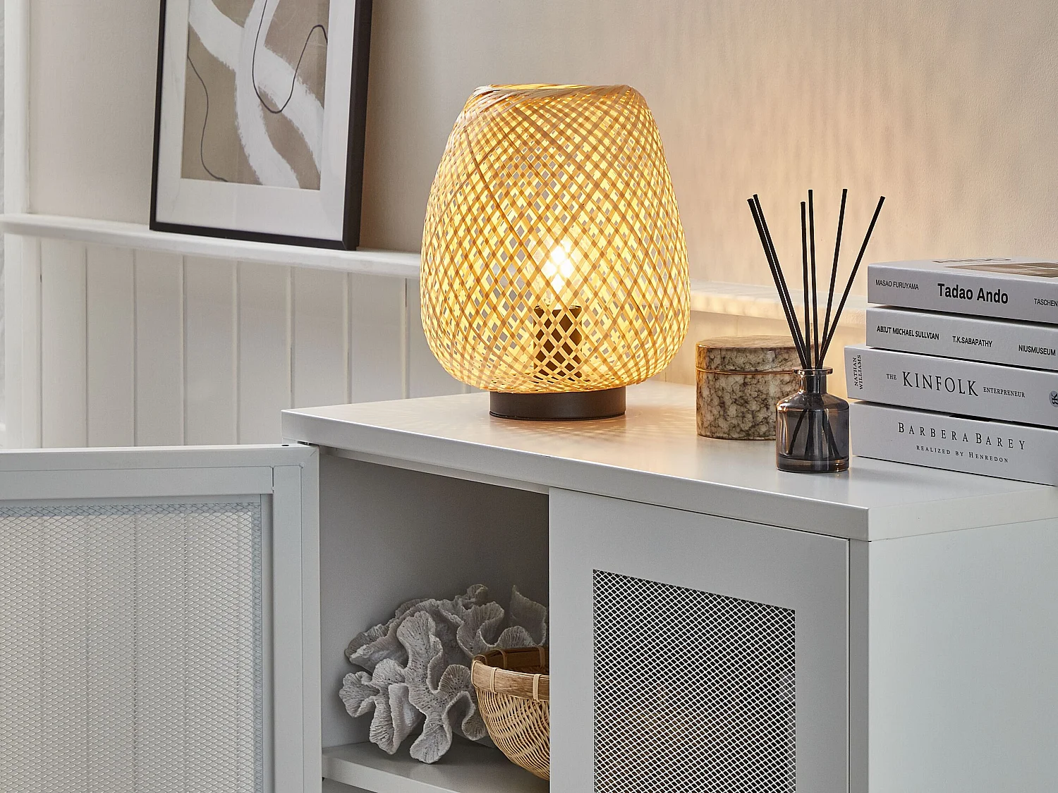 Lampada da tavolo BOMU Marrone chiaro