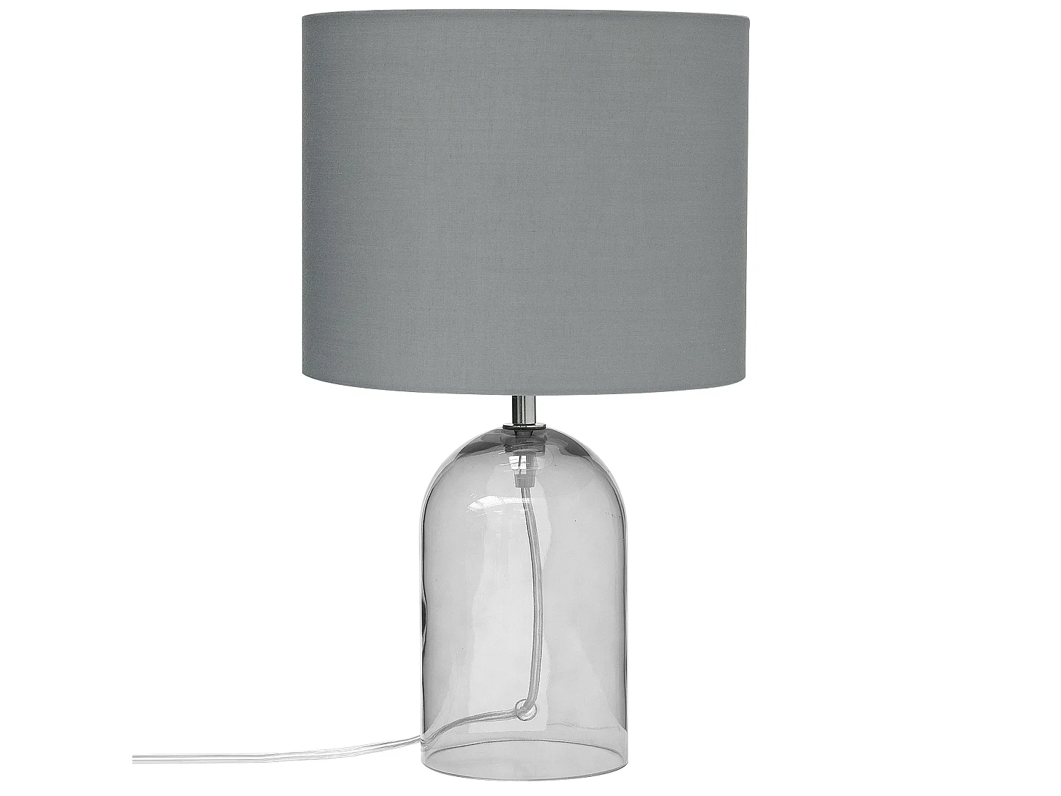 Lampada da tavolo DEVOLL Vetro Grigio