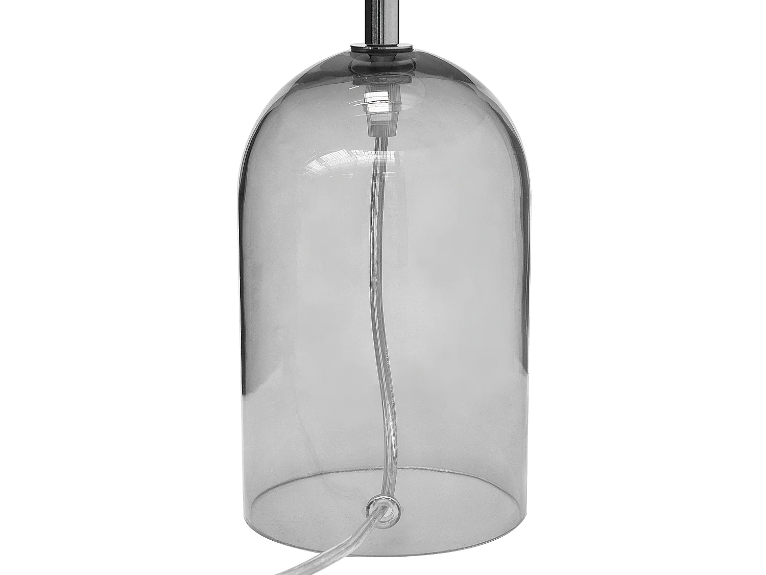 Lampada da tavolo DEVOLL Vetro Grigio