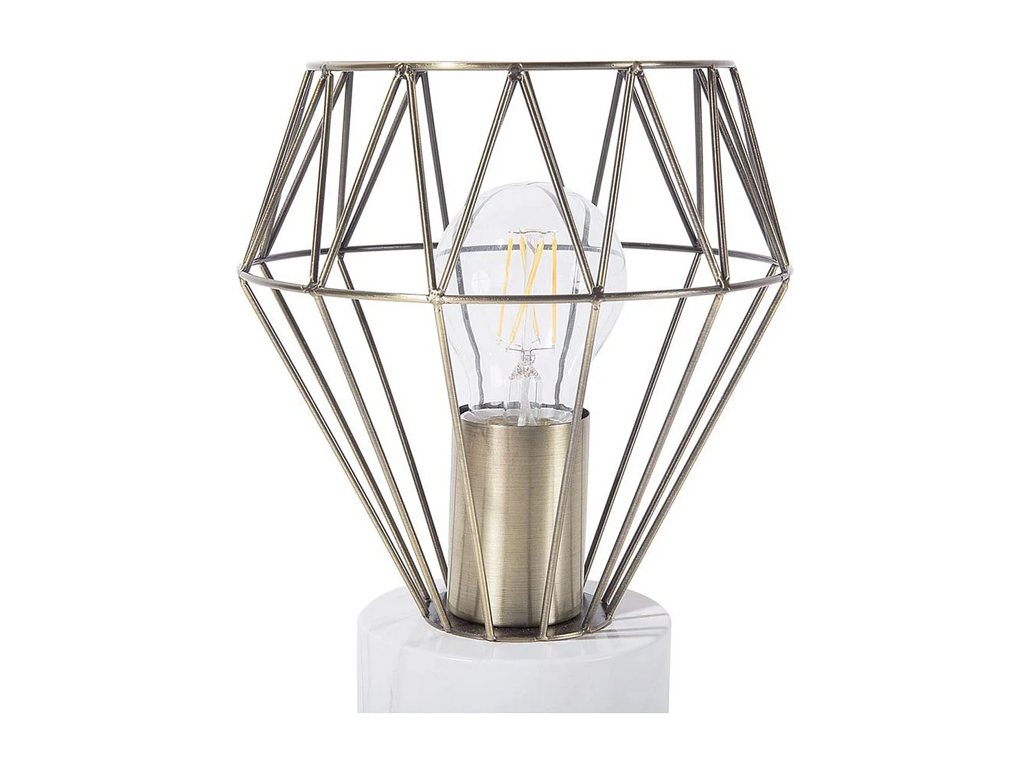 Lampada da tavolo MOONI Metallo Ottone