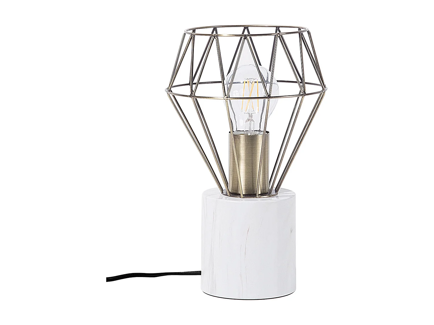 Lampada da tavolo MOONI Metallo Ottone