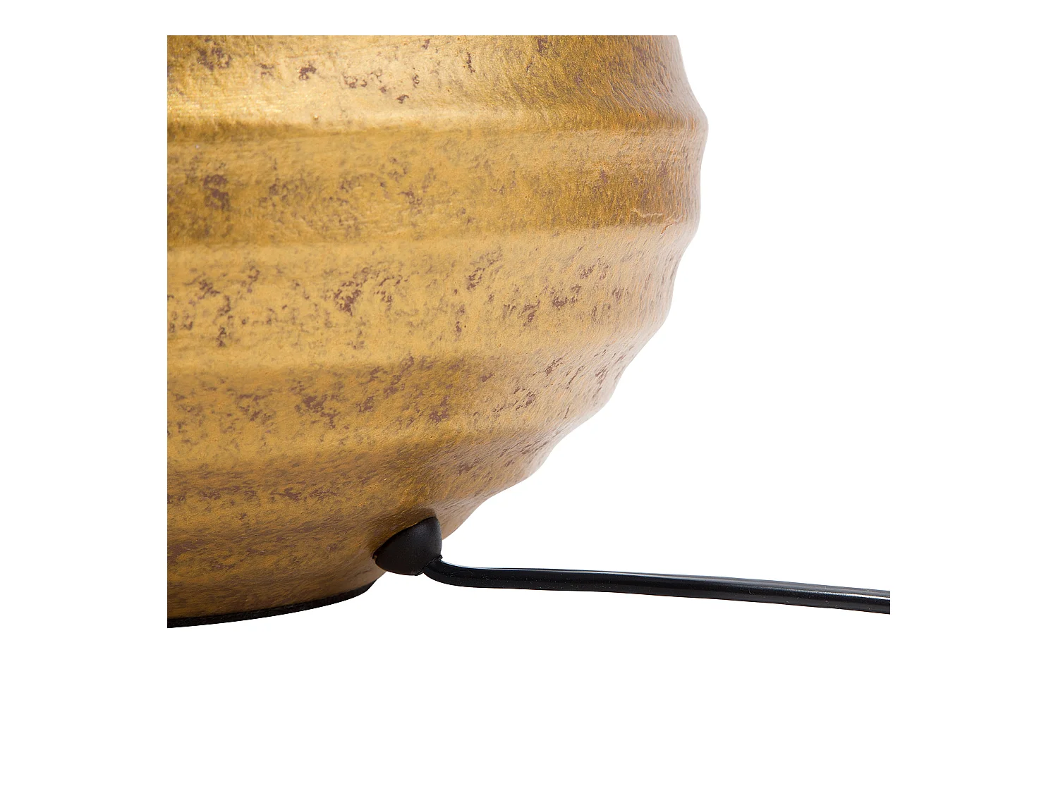 Lampe à poser KUBAN Céramique Doré