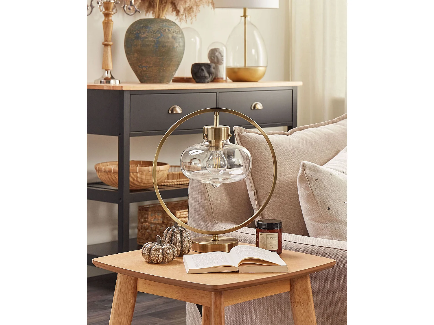 Lampe à poser SEVERN Métal Doré