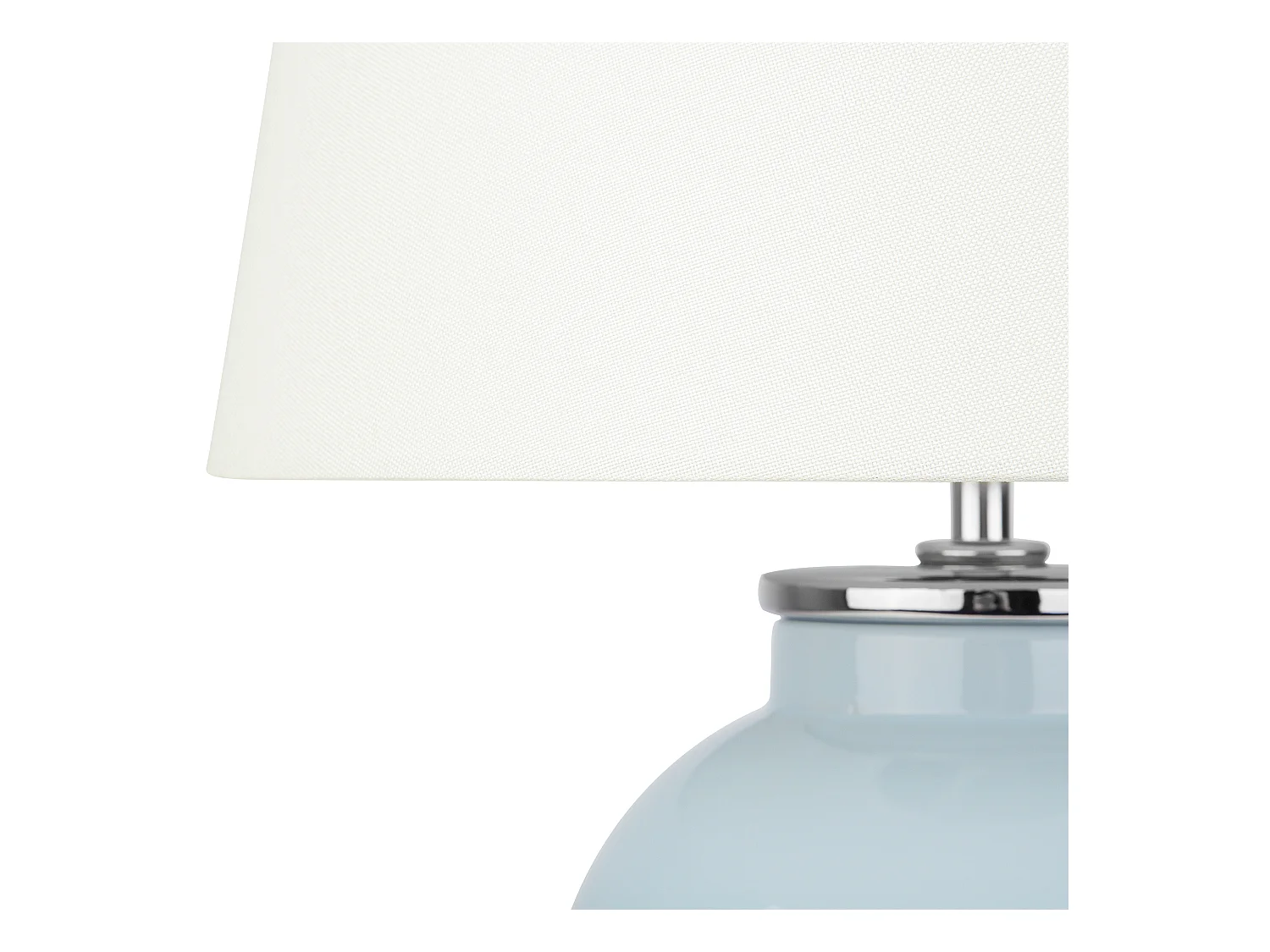 Lampe à poser BRENTA Céramique Bleu clair