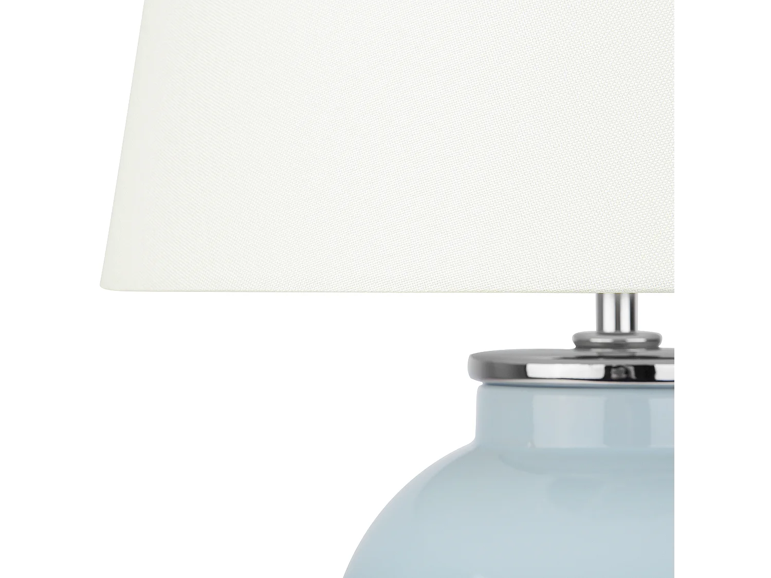 Lampe à poser BRENTA Céramique Bleu clair