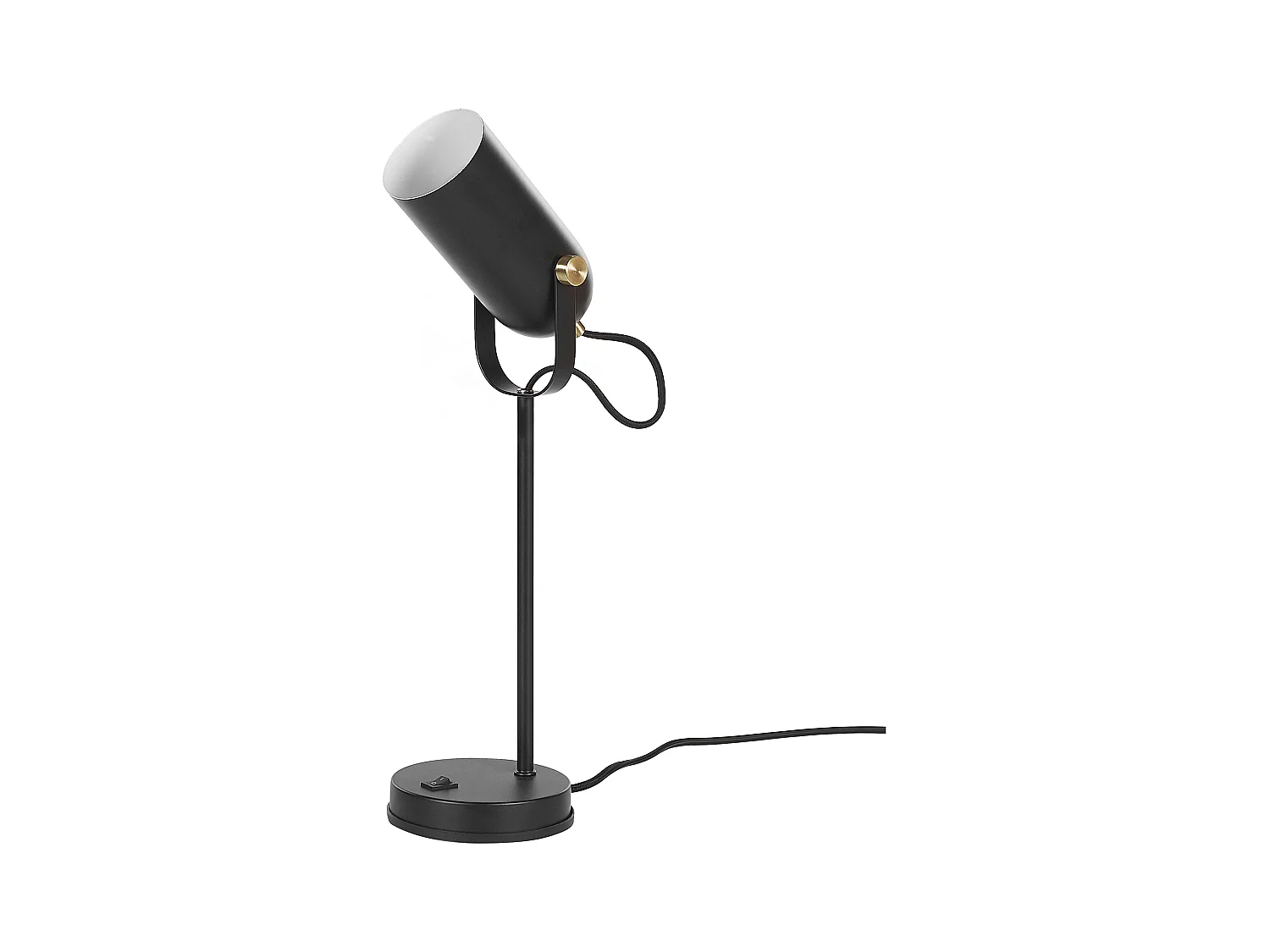 Bureaulamp TYRIA Verstelbaar Metaal Zwart