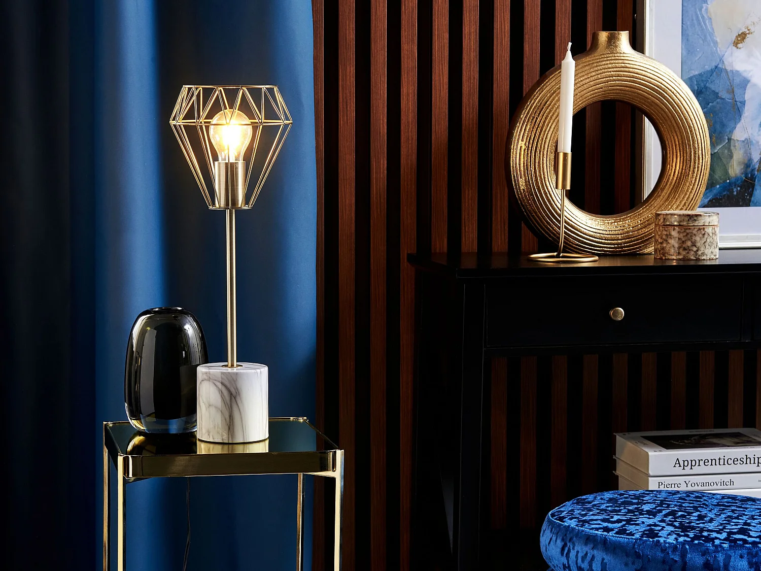 Tafellamp MOONI Metaal Messing