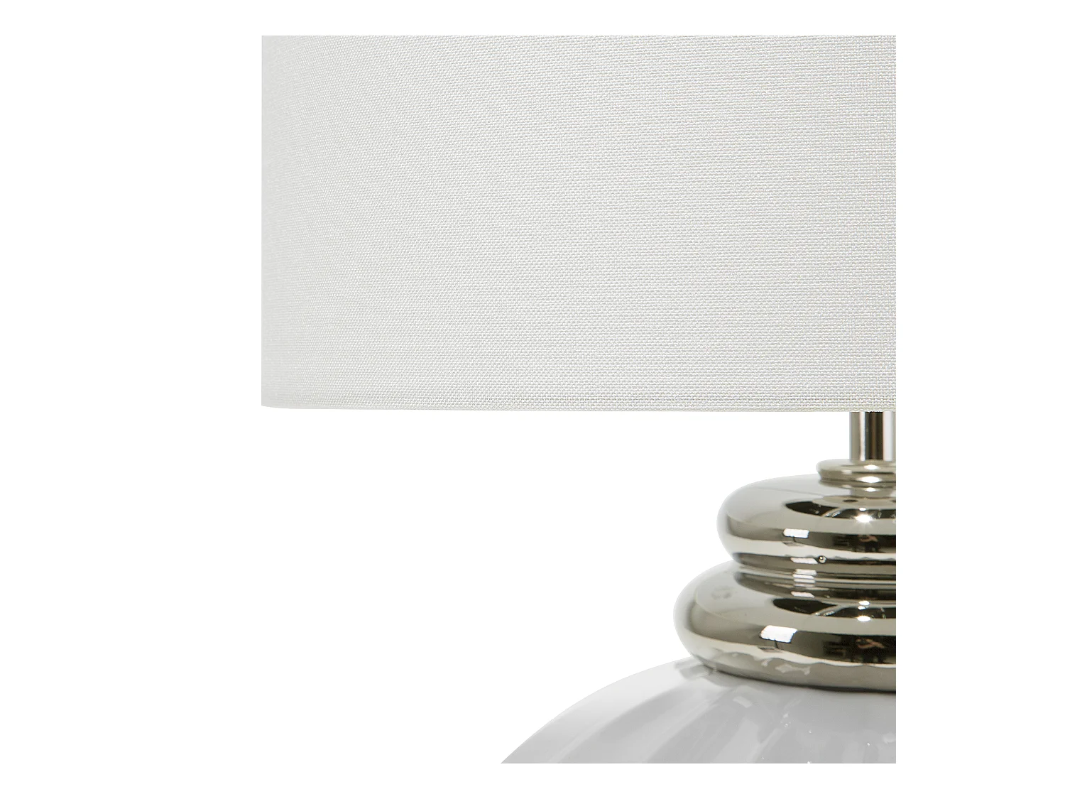 Lampa stołowa NERIS Ceramika Biały