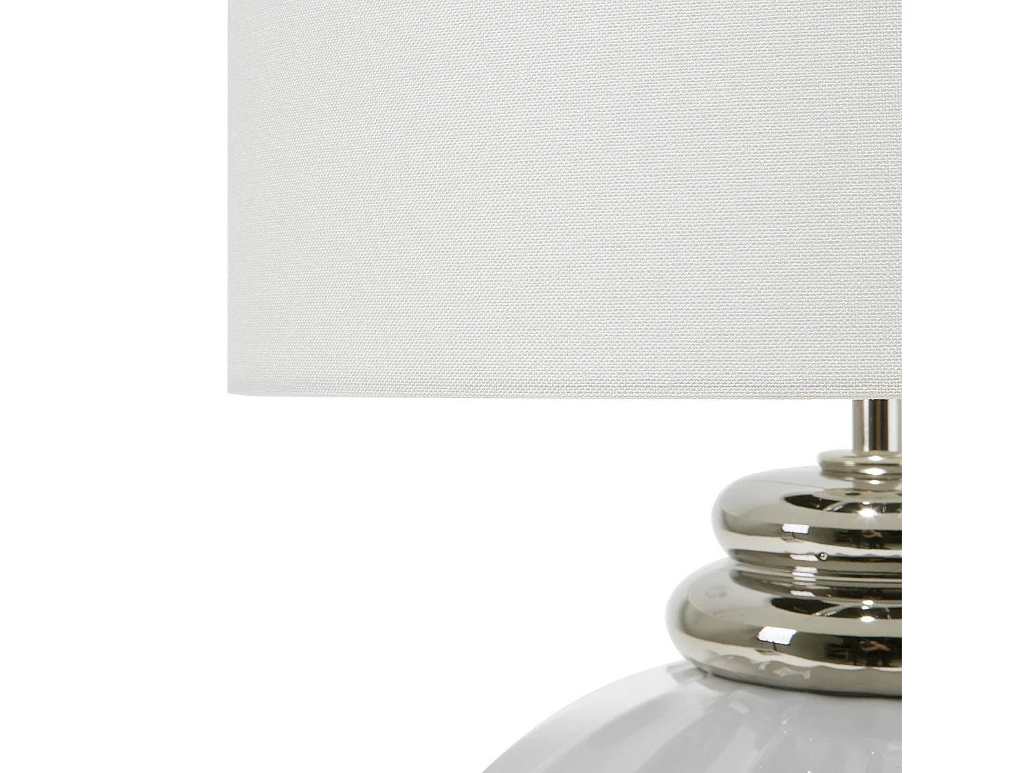 Lampada da tavolo NERIS Ceramica Bianco