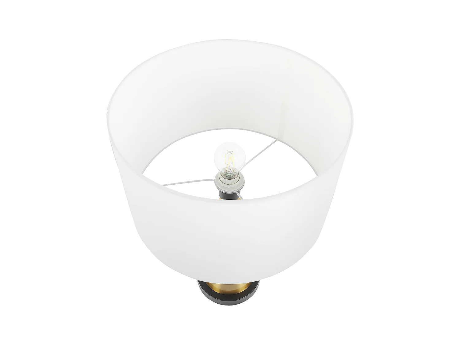 Lampe à poser SANDON Métal Doré