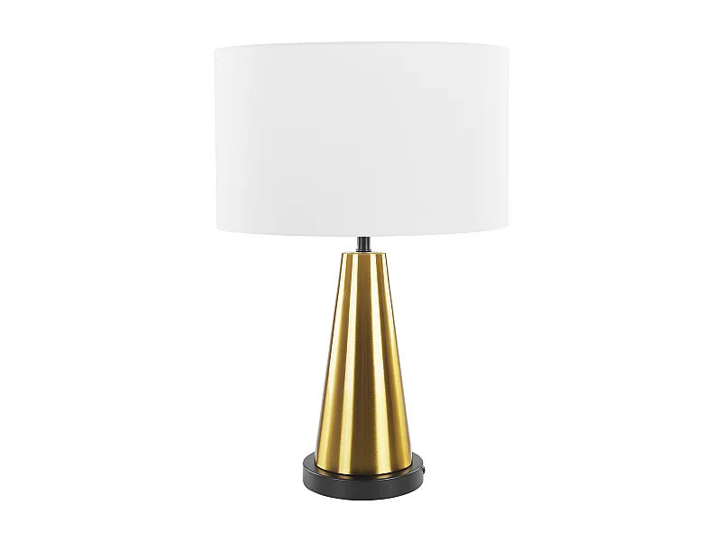 Candeeiro de mesa SANDON Metal Dourado