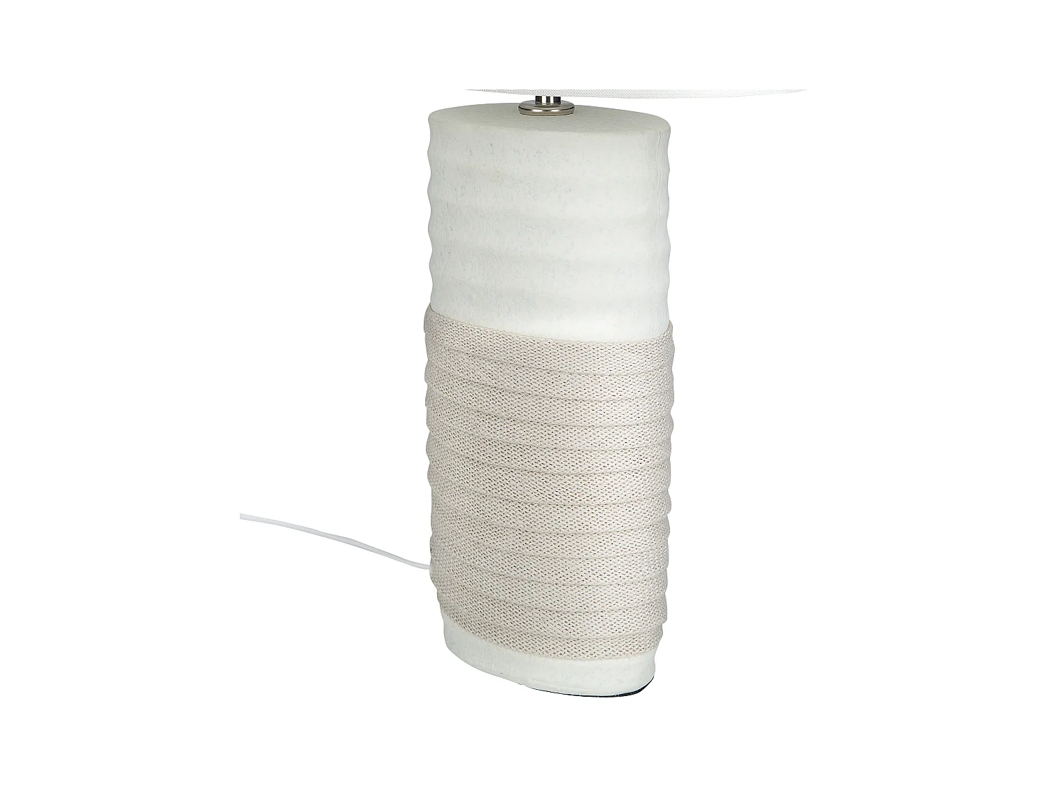 Lampe à poser NAVIA Porcelaine Beige clair