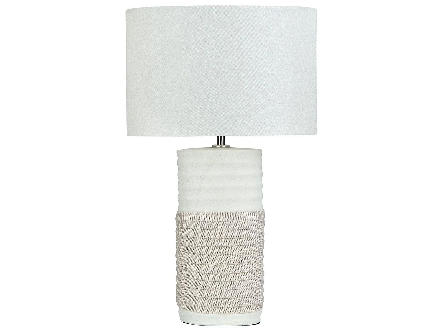 Lampe à poser NAVIA Porcelaine Beige clair