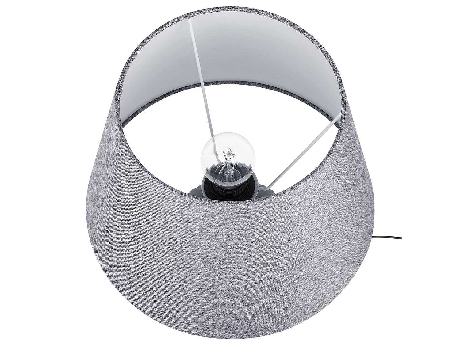 Lampe à poser FERGUS Céramique Gris